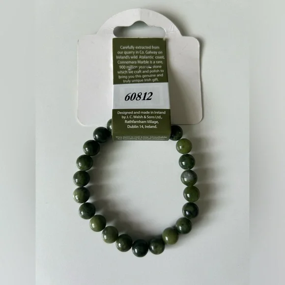 BNWT Genuine Connemara Marble Bracelet - Picture 3 of 4
